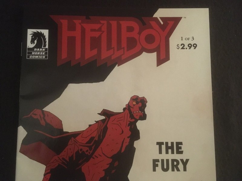 HELLBOY: THE FURY #1, 2, 3