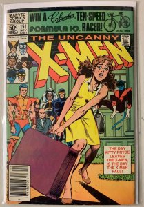 Uncanny X-Men #151 Newsstand Marvel 1st Series (6.0 FN) (1981)