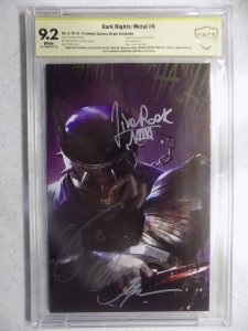 Dark Knights: Metal # 6 Scott Synder Collection CBCS 9.2. signed x 4 Awesome