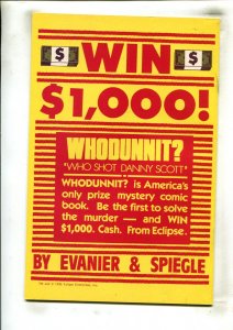 CROSSFIRE & RAINBOW #1 (8.0) A DNAGENTS MINI-SERIES!! 1986