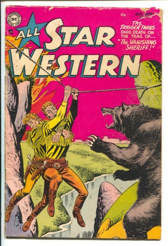 All Star Western #79 1954-DC-Trigger Twins-Strong Bow-Johnny Thunder-G/VG 