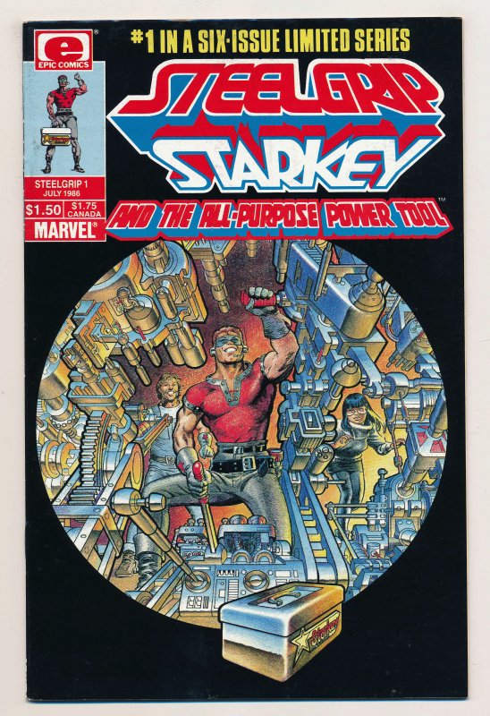 Steelgrip Starkey (1986) #1 NM