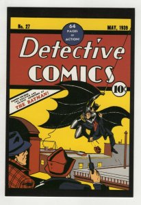 Detective Comics #27 4x5 Cover Postcard 2010 DC Comics 1st Batman
