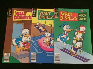 WALT DISNEY'S COMICS AND STORIES #462, 468, 473