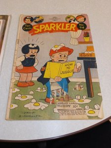 Sparkler Comics #94 Golden Age Comic Book 1950 nancy and sluggo cover cartoon