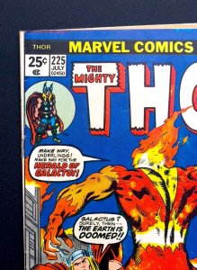 Thor #225 (1974) MVS intact - John Buscema Art [KEY] - 1st App Firelord - FN