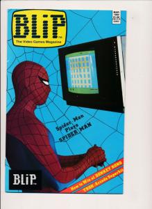 Marvel Comics BLIP Video Games Magazine #2-3 Spiderman Cvr ~ VF/NM 1983 (PF196) 