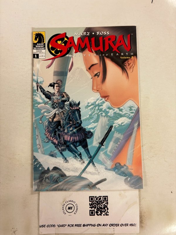 Samurai Volume 2 #1 NM Dark Horse Comic Books Marz Ross 26 HH65