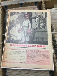 World Famous Creatures #4 G/VG 3.0 TOugh Book! Cool Horror Cover 