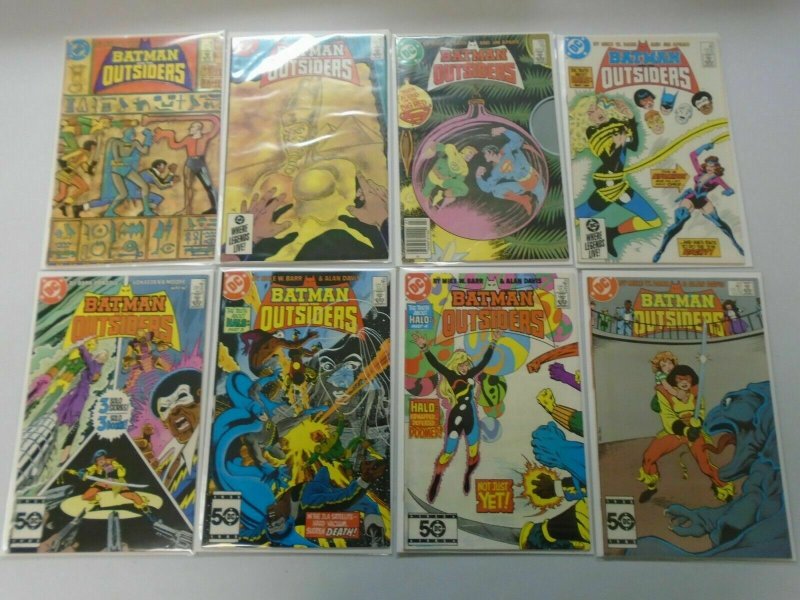 Batman and the Outsiders lot 16 different from #17-32 6.0 FN (1985-86 1st Series