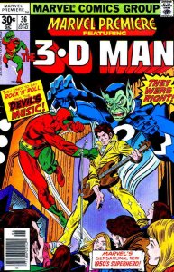 Marvel Premiere #36 FN ; Marvel | 3-D Man