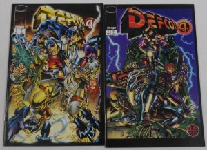 Defcon 4 #1-4 VF/NM complete series Mat Broome - Jeff Mariotte ; Image