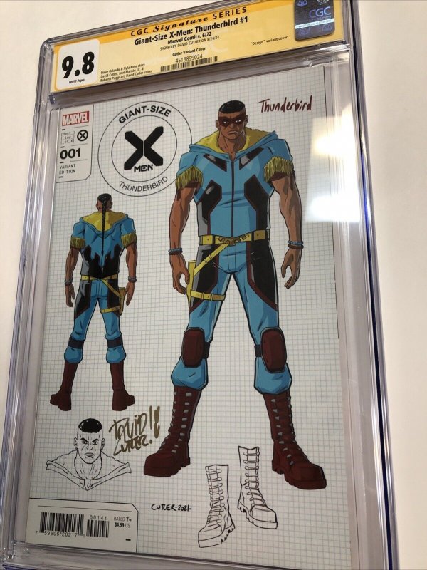 Giant-Size X-Men (2022) # 1 (CGC 9.8 SS) Signed David Cutler • 1:10 • Census = 1