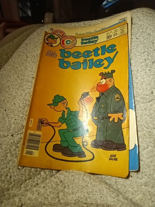 Beetle Bailey 4 Issue Bronze Age Comics Lot Run Set Collection