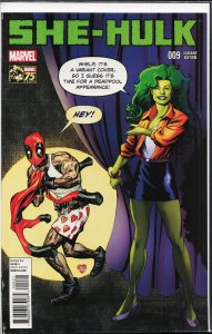 She-Hulk #9 Variant Cover (2014) She-Hulk