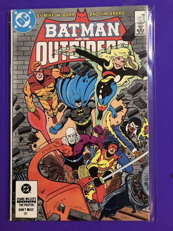 Batman and the Outsiders #7 (1984) HIGH QUALITY