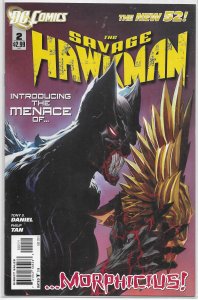 Savage Hawkman   #  2 VF (New 52) Daniel/Tan