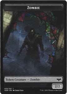 Magic the Gathering: Innistrad - Crimson Vow - Zombie Token