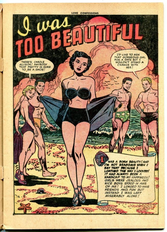 Love Confessions #16  1952 - Quality  -VF- - Comic Book