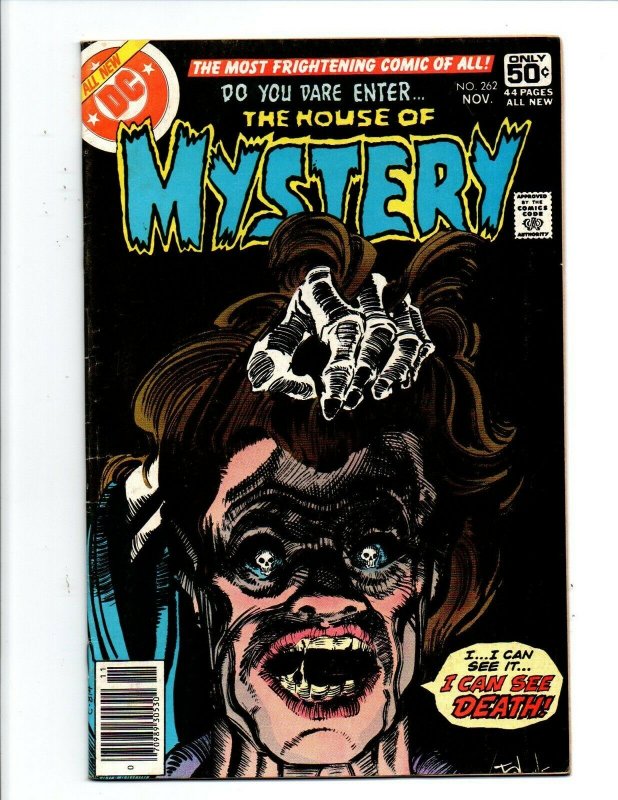 House of Mystery #262 newsstand - 1978 - Fine/Very Fine