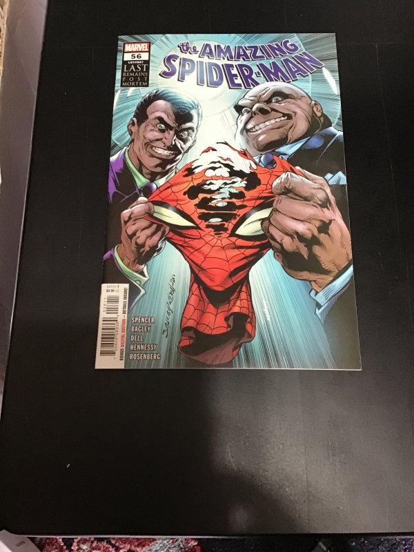 The Amazing Spider-Man #56 (2021) Venom/Carnage! Kingpin/Norman Osborn! NM+ Wow!