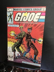 G.I. Joe: A Real American Hero #7 (1983) hi grade 7th issue  NM- Richmond CERT!
