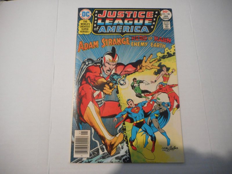 JUSTICE LEAGUE AMERICA # 138 CLASSIC NEAL ADAMS COVER VERY HIGH GRADE GEM!!! WOW