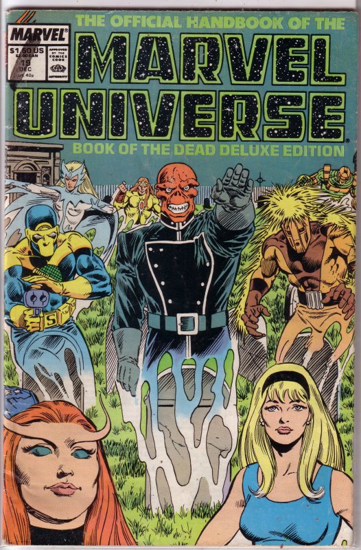 Official Handbook of the Marvel Universe   vol. 2   #6,8,10,11,13,19,20 +Update