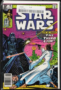 Star Wars #48 Newsstand Edition (1981) Star Wars