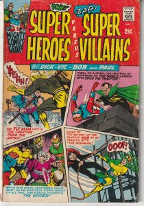 Super Heroes Versus Super Villains #1 (1966)