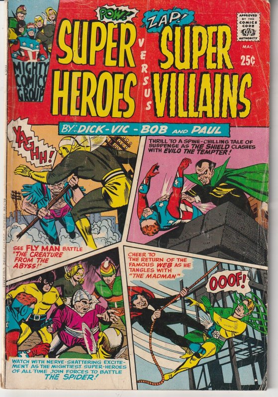 Super Heroes Versus Super Villains #1 (1966)