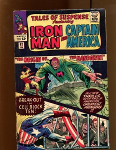 Tales Of Suspense #62 - Origin of Mandarin! (2.5/3.0) 1965