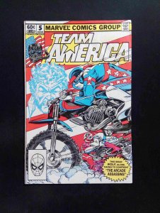 Team America Action Figure Reprints #5  MARVEL Comics 1982 VG+