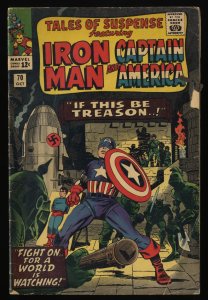 Tales Of Suspense #70 GD- 1.8 Iron Man