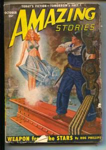 Amazing Stories-Pulp-10/1950-Rog Phillips-Alexander Blade