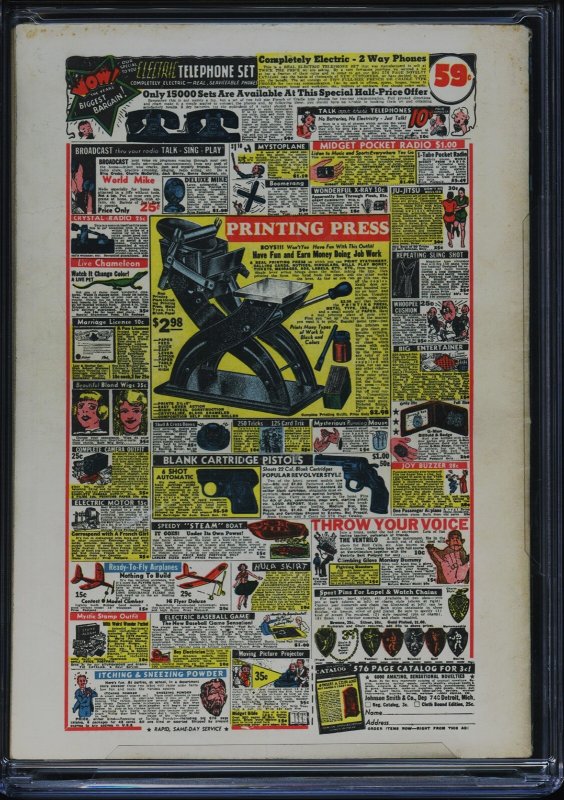 MOVIE COMICS #1 - CGC-6.5, OW-W - DC - Scarce - Son of Frankenstein - Golden Age