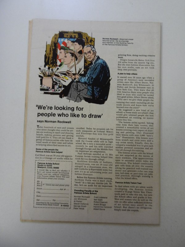 Fantastic Four #105 (1970) VG+ condition subscription crease