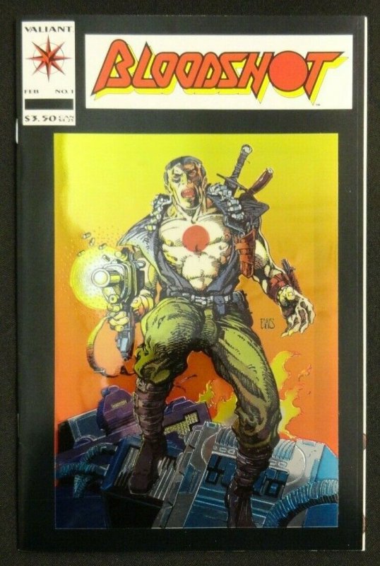 Bloodshot #1  First Printing Valiant VF/VF+ Movie Coming Soon 