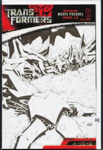 Transformers: Movie Prequel #2 Sketch Cover (2007) Transformers