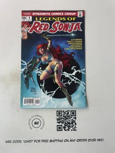Legends Of Red Sonja # 1 VF- Dynamite Comic Book Variant Cover Conan 9 J227