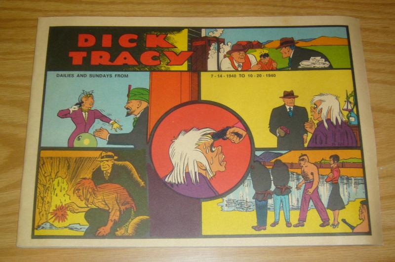 Dick Tracy Dailies and Sundays from 7-14-1940 to 10-20-1940 VF chester gould 