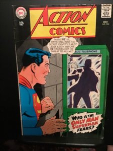 Action Comics #355 (1967)   The Mighty Annihilator! Mid high-grade key! FN/VF