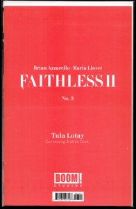 Faithless II #1 Second Print Variant Cover (2020)