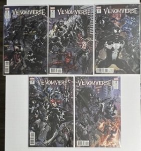 Lot of Venomverse #1-5