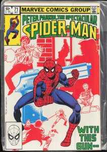 The Spectacular Spider-Man #71 (1982) Spider-Man