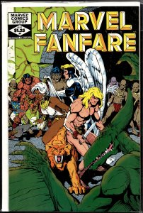 Marvel Fanfare #4 (1982) Angel