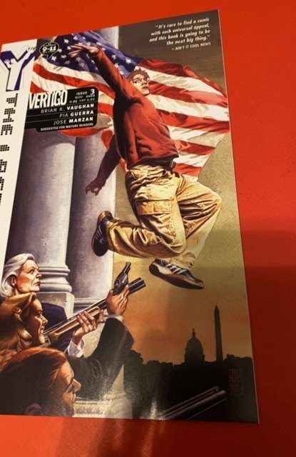 Y: The Last Man #3 (2002) high gradde