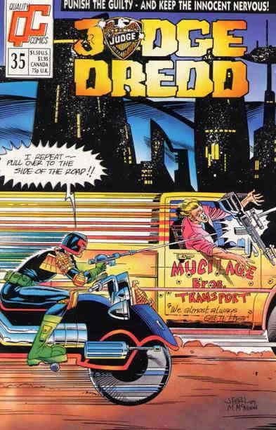 Judge Dredd (Vol. 2) #35 VF/NM; Fleetway Quality | save on shipping - details in