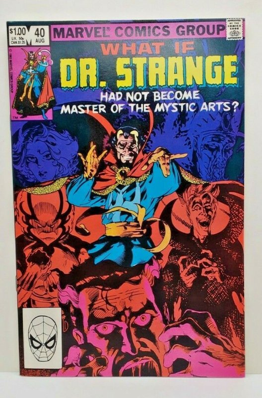 WHAT IF... #40 Dr. Strange had not become master of the mystic arts  Marvel  NM+