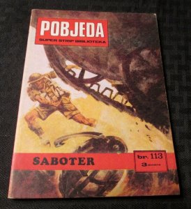 1971 POBJEDA War #113 Croatian Foreign Comicbook Digest FVF B&W